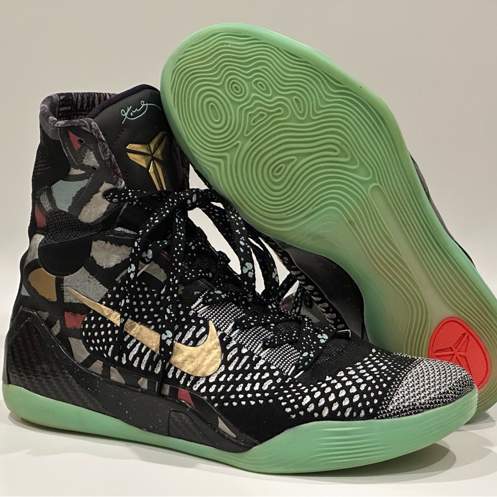 Nike Kobe 9 Elite High All Star Maestro Gumbo League Size 11 Sneakers 630847-002